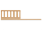 Natural (746) 11-Daybed/Toddler Guardrail Kit (555725)