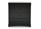 Ebony (0011) 16-Skylar 3 Drawer Dresser with Changing Top