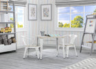 Children's playroom with a table and chairs, toys, and educational materials. 14-Bistro 2-Piece Chair Set