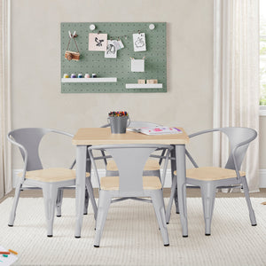 Bistro Table and 4 Chair Set 9-Bistro Table and 4 Chair Set