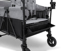 Grey Shadow (2363) 6-Jeep Wrangler Deluxe 4 Seater Stroller Wagon with Cooler Bag