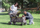 Grey with Olive Green (2380) 11-Jeep Sport All-Terrain Stroller Wagon