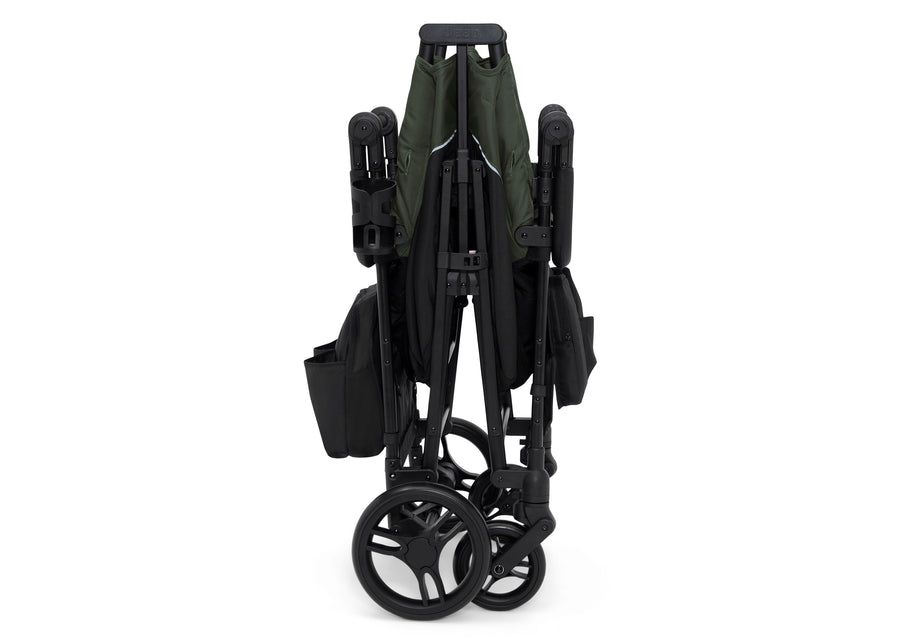 Black and Green (2378) 5-Jeep Aries Stroller Wagon