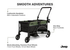 Black/Green (2378) 3-TurboGlyde Stroller Wagon