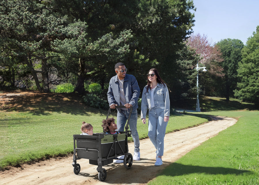 Black/Green (2378) 1-TurboGlyde Stroller Wagon