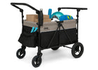 Black and Tan (2473) 4-Gladiator 4-Seater Stroller Wagon