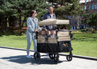 Black and Tan (2473) 1-Gladiator 4-Seater Stroller Wagon
