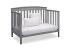 Grey (026) 6-Gateway 4-in-1 Convertible Crib