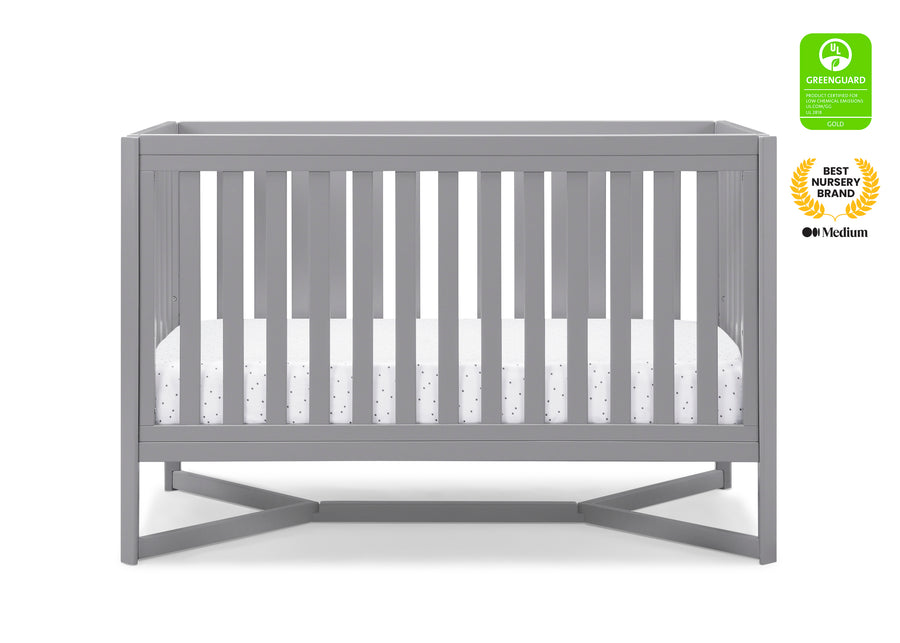 Grey (026) 33-Tribeca 4-in-1 Convertible Crib