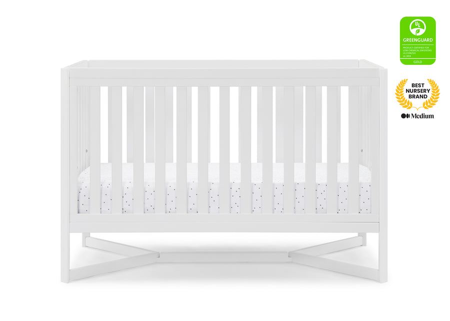 Bianca White (130) 23-Tribeca 4-in-1 Convertible Crib