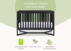 Midnight Grey (1360) 21-Tribeca 4-in-1 Convertible Crib