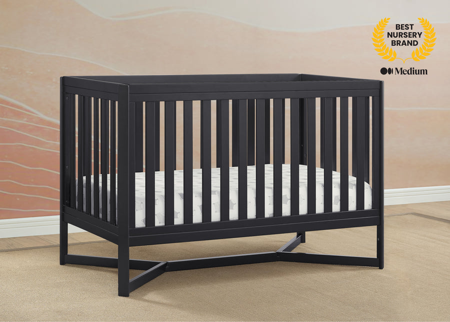 Midnight Grey (1360) 19-Tribeca 4-in-1 Convertible Crib