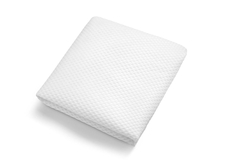 White (NO) 5-100% Breathable Crib Mattress Pad Cover