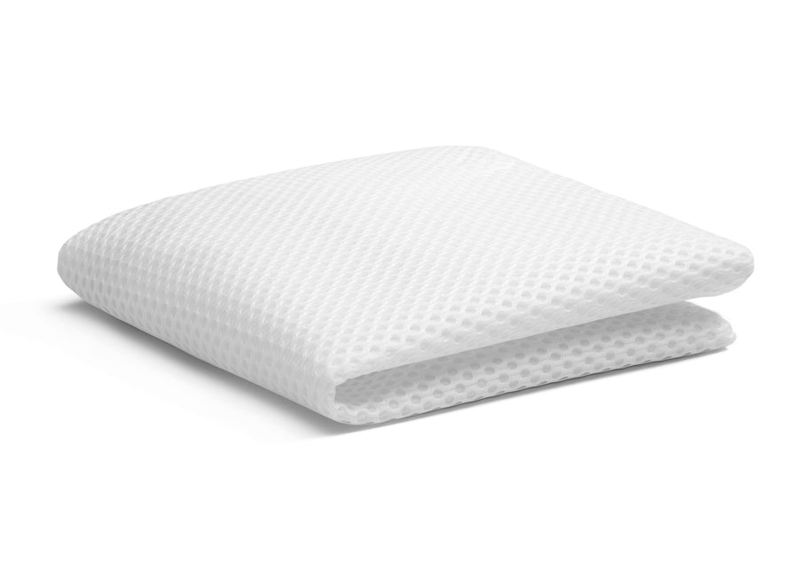 White (NO) 2-100% Breathable Crib Mattress Pad Cover