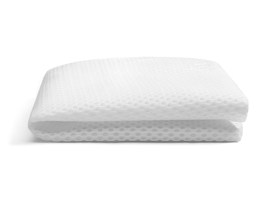 White (NO) 4-100% Breathable Crib Mattress Pad Cover