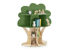 DCB: Natural with Green (790) 4-Tree Bookcase