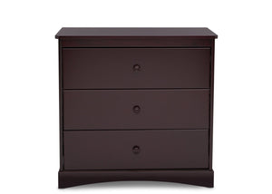 Espresso Java (645) 14-Sutton 3 Drawer Dresser with Changing Top