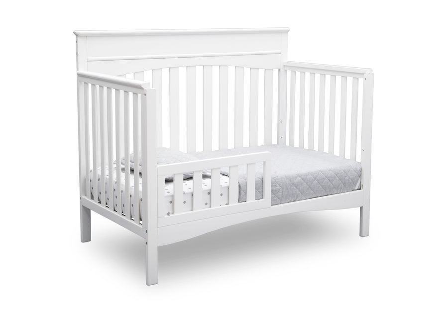 Bianca White (130) 4-Skylar 6-in-1 Convertible Crib