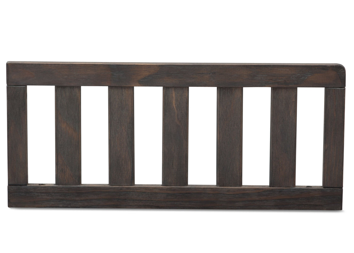 Wooden headboard with slatted design on a white background