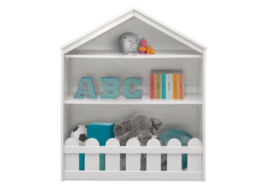 Bianca White (130) 10-Happy Home Storage Bookcase