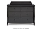 Black (001) 11-Canton / Eclipse Dresser