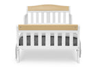 Bianca White with Natural (20804) 25-Canton Toddler Bed