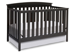 Black (001) 13-Gateway 4-in-1 Convertible Crib