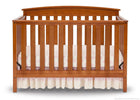 Warm Honey (251) 15-Gateway 4-in-1 Convertible Crib