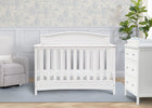White (100) 1-Emery 4-in-1 Convertible Crib
