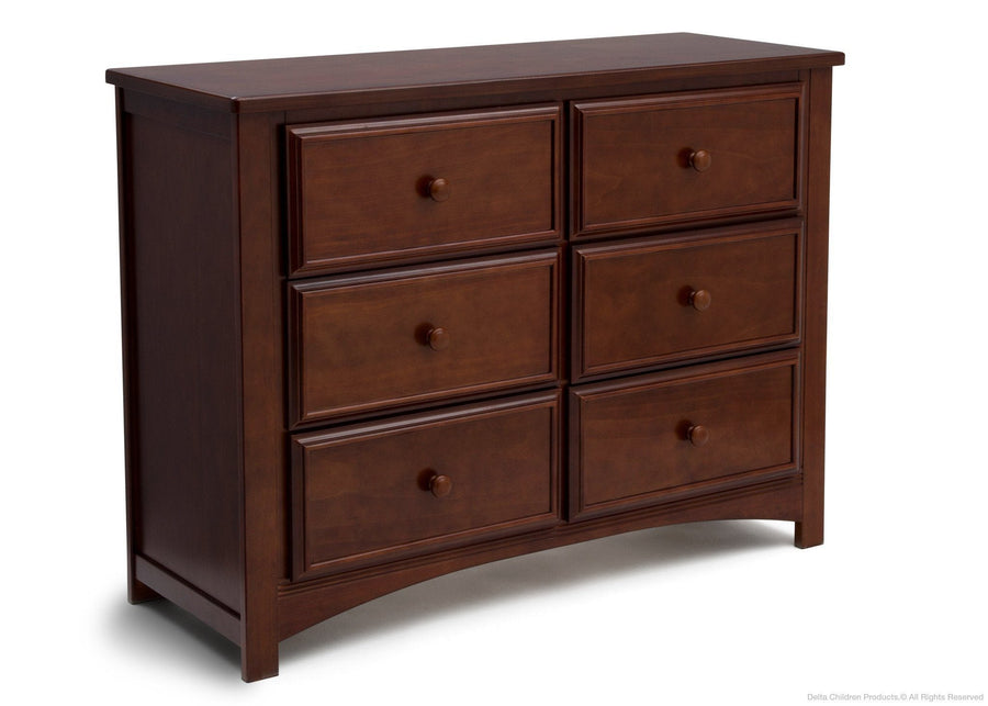 Espresso Truffle (208) 15-Summit 6 Drawer Dresser