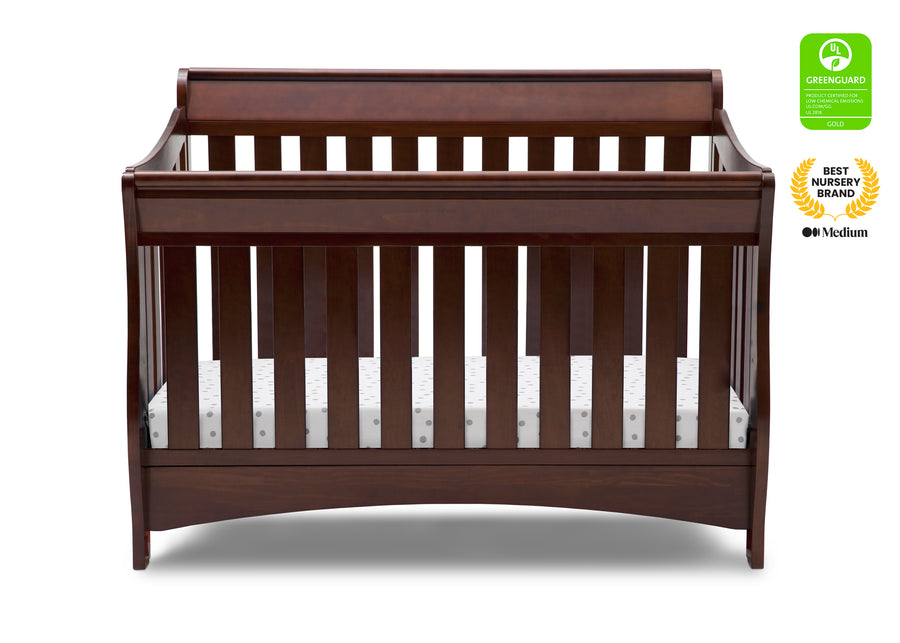 Chocolate (204) 2-Bentley 'S' Series 4-in-1 Crib