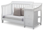 White (100) 11-Bentley S Convertible Crib and Changer