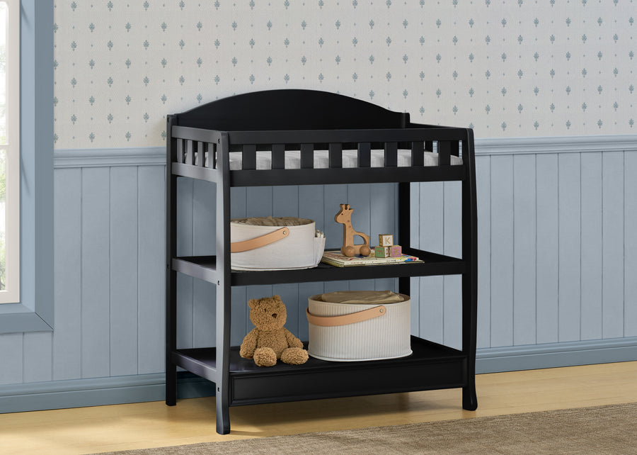 Ebony (0011) 10-Wilmington Changing Table