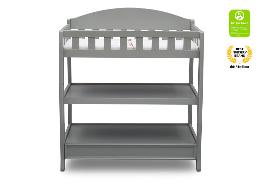 Grey (026) 2-Wilmington Changing Table with Pad