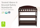 Espresso Cherry (205) 41-Wilmington Changing Table