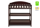 Espresso Cherry (205) 18-Wilmington Changing Table with Pad