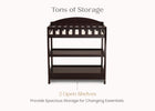 Dark Chocolate (207) 20-Wilmington Changing Table