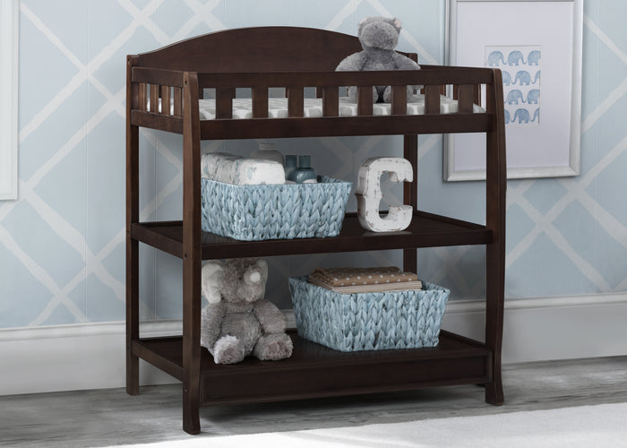 Wilmington Changing Table with PadDark Chocolate (207)