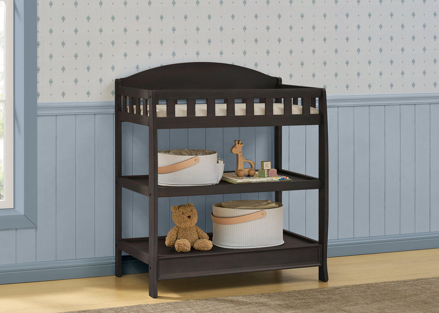Dark Chocolate (207) 19-Wilmington Changing Table