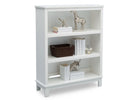 White bookshelf with decorative items on a white background 7-Epic Bookcase