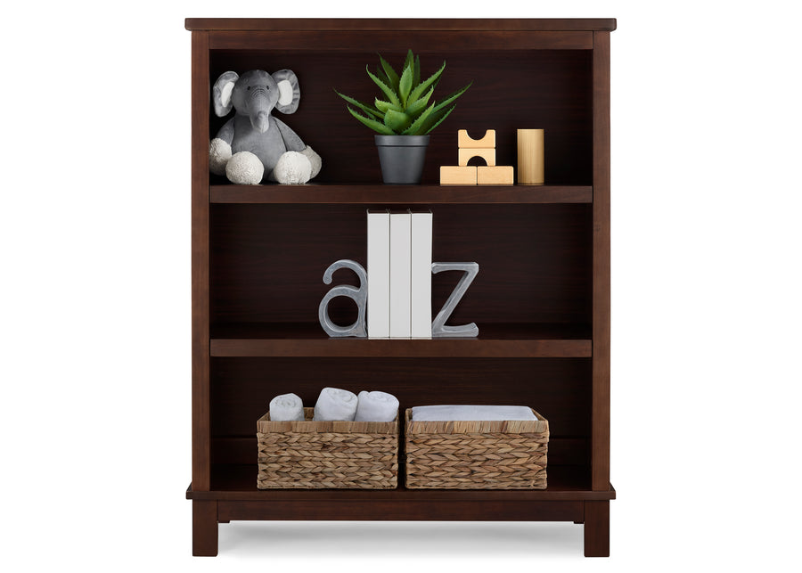 Walnut Espresso (1324) 2-Epic Bookcase