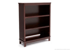 Wooden bookshelf with three shelves on a white background 13-Epic Bookcase