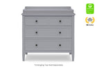 Grey (026) 7-Epic 3 Drawer Dresser
