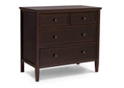 Walnut Espresso (1324) 25-Epic 3 Drawer Dresser