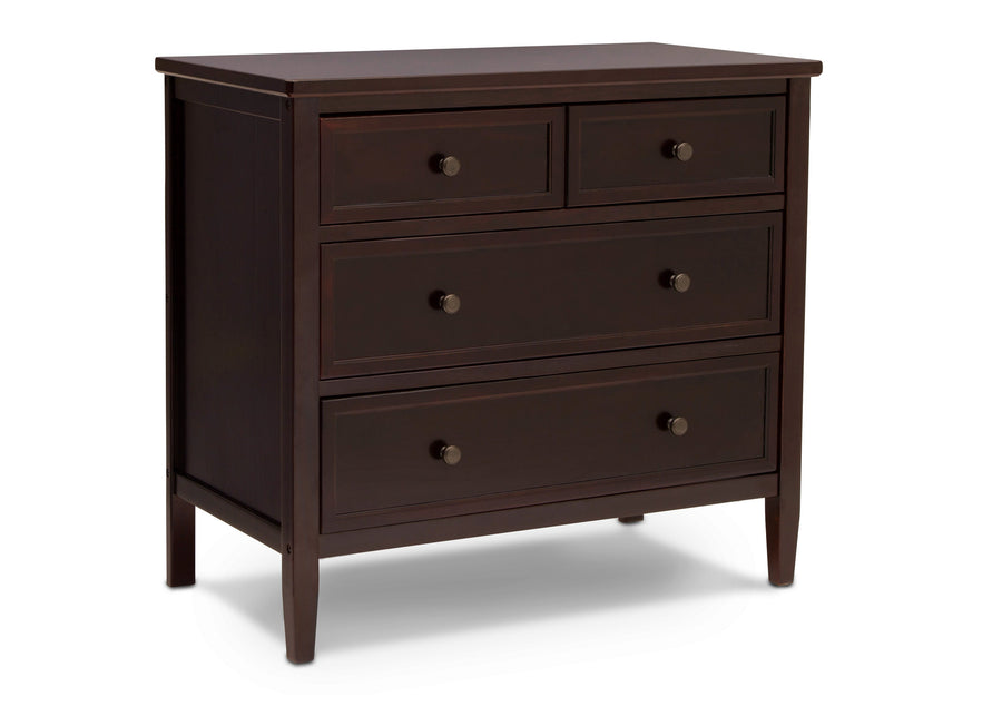 Walnut Espresso (1324) 25-Epic 3 Drawer Dresser