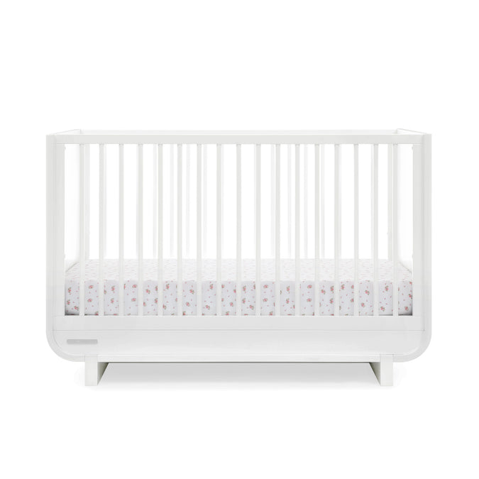 DCB: Bianca White (130) 15-Rhodes 4-in-1 Convertible Crib