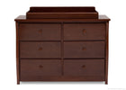 Chocolate (204) 9-Clermont 6 Drawer Dresser