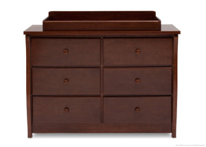 Chocolate (204) 10-Clermont 6 Drawer Dresser