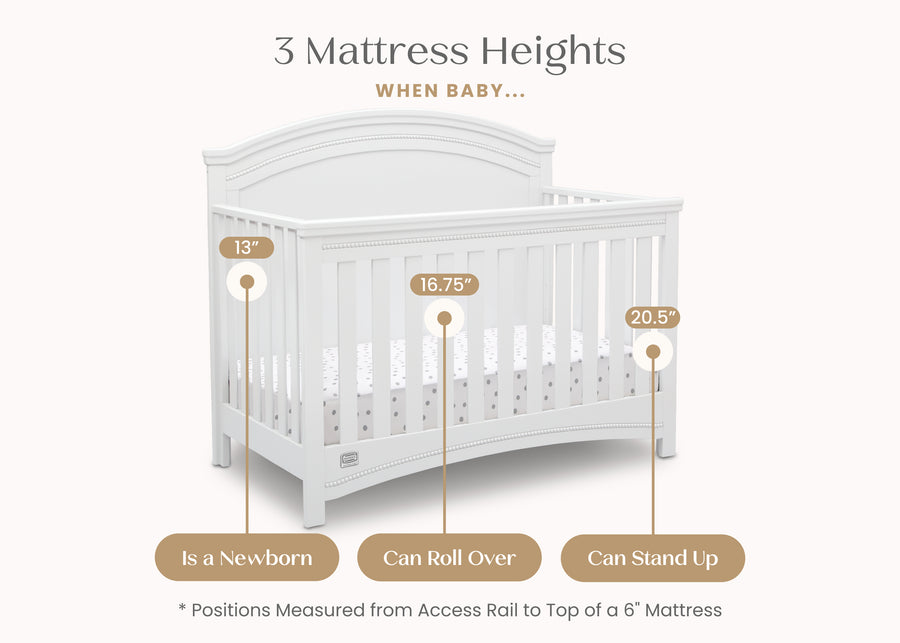 Bianca White (130) 5-Emma Crib 'N' More