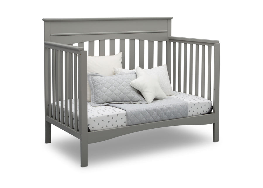 Grey (026) 15-Skylar 6-in-1 Convertible Crib